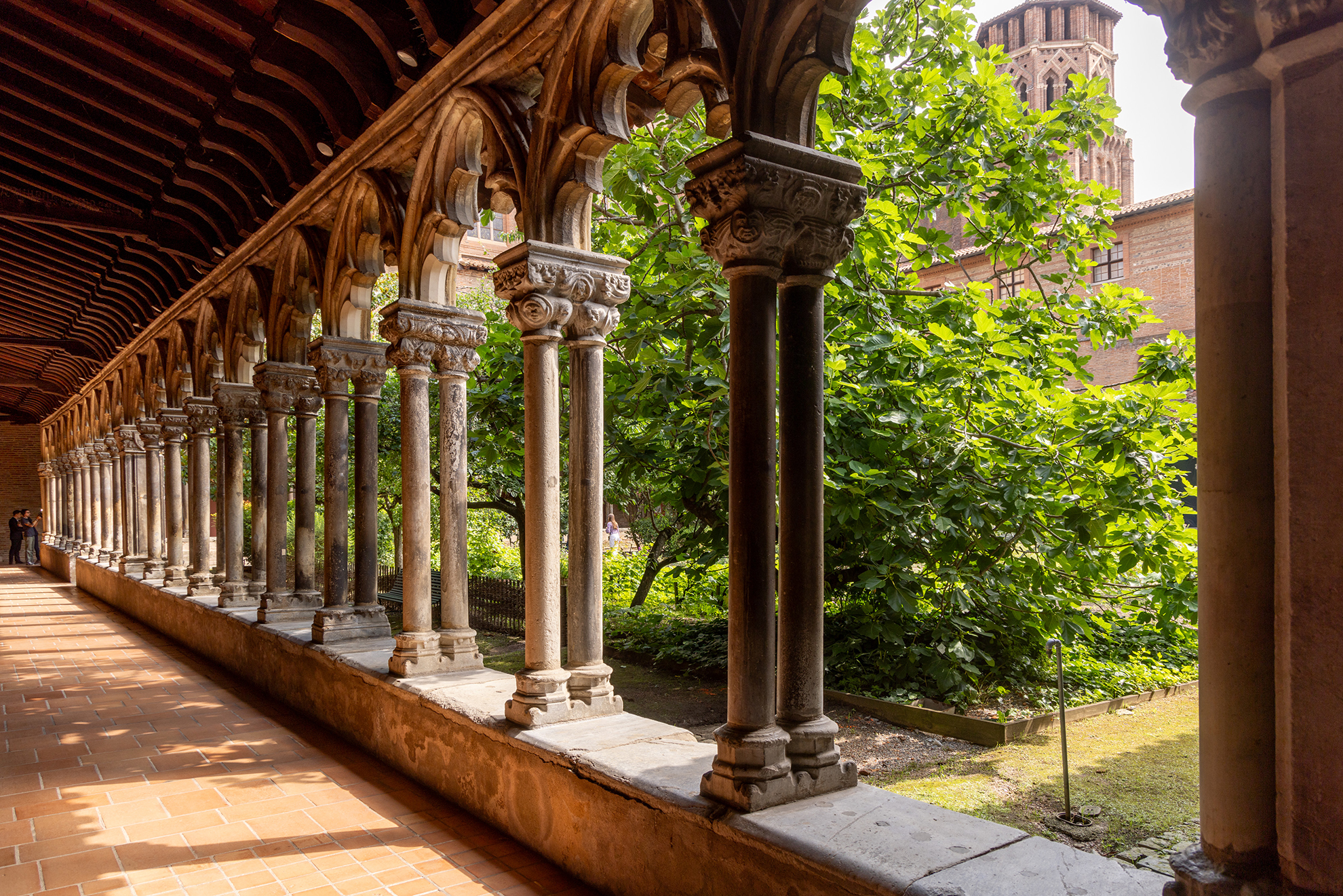 vue du grand cloître. Photo Patrice Nin, mairie de Toulouse