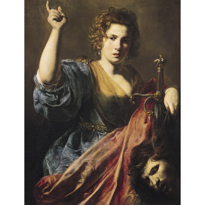 Peinture de Valentin de Boulogne, Judith