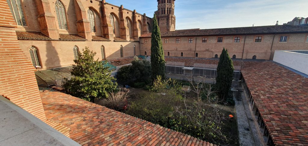 Vue du grand cloître