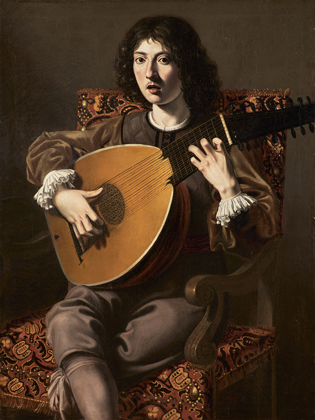 Le joueur de Luth de Nicolas Tournier
