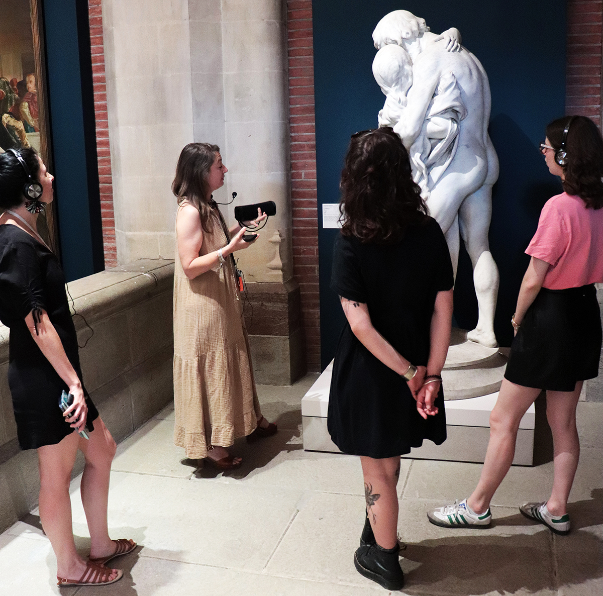La visite en musique en écho avec l'œuvre Le retour de Auguste Seysses